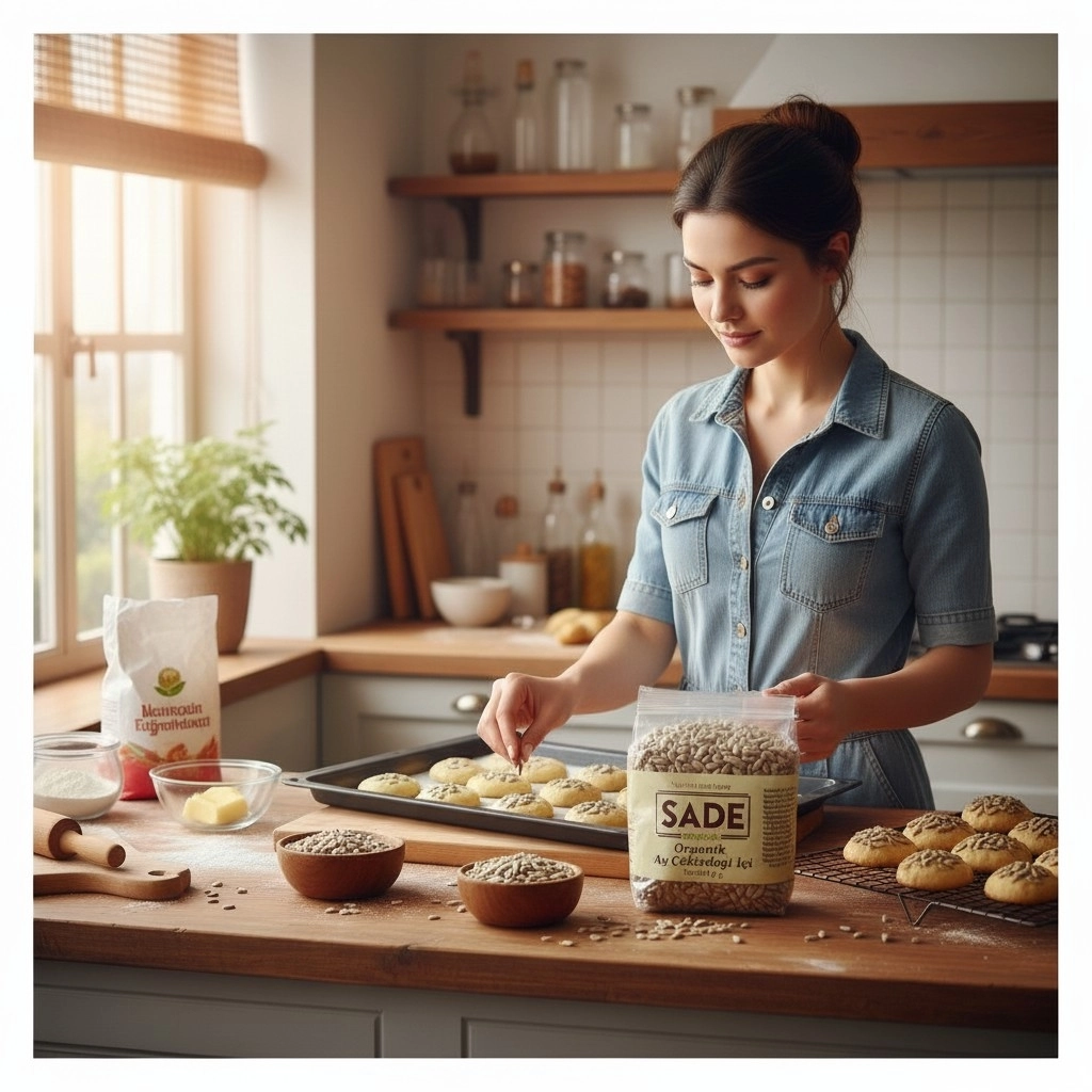 Sade Organik Ayçekirdeği içi 250 gr