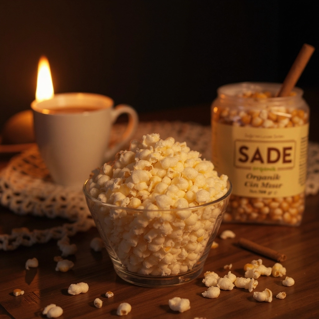 Sade Organik Cin Mısır 500 gr