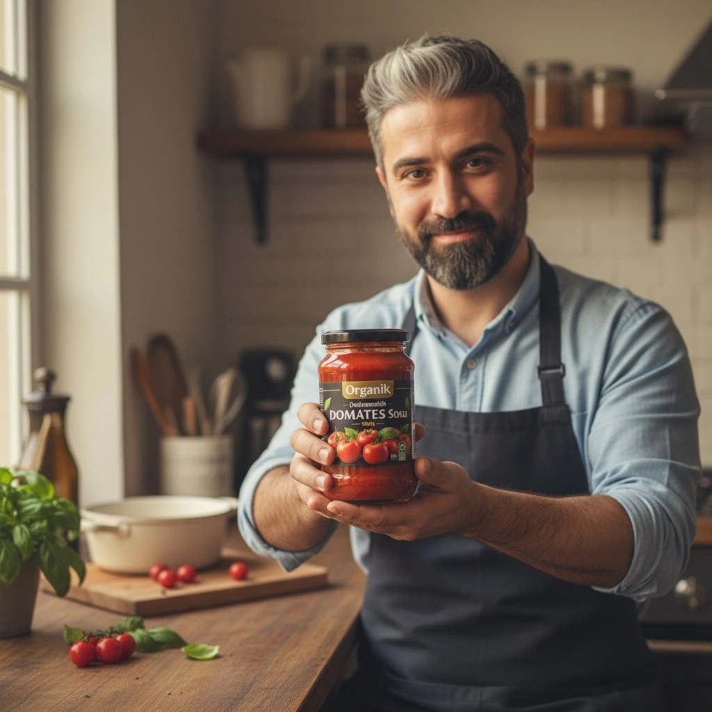 Organik Doğranmış Domates Sosu 660 gr