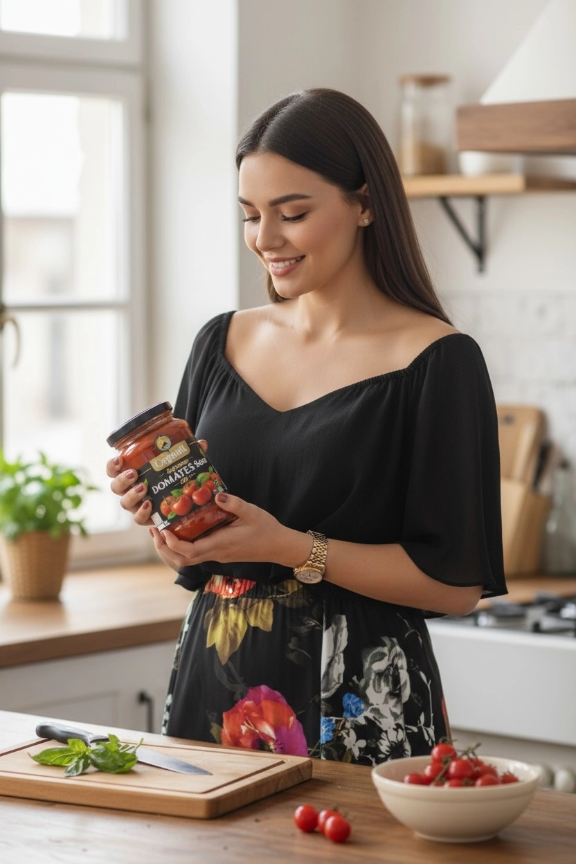 Organik Doğranmış Domates Sosu 660 gr