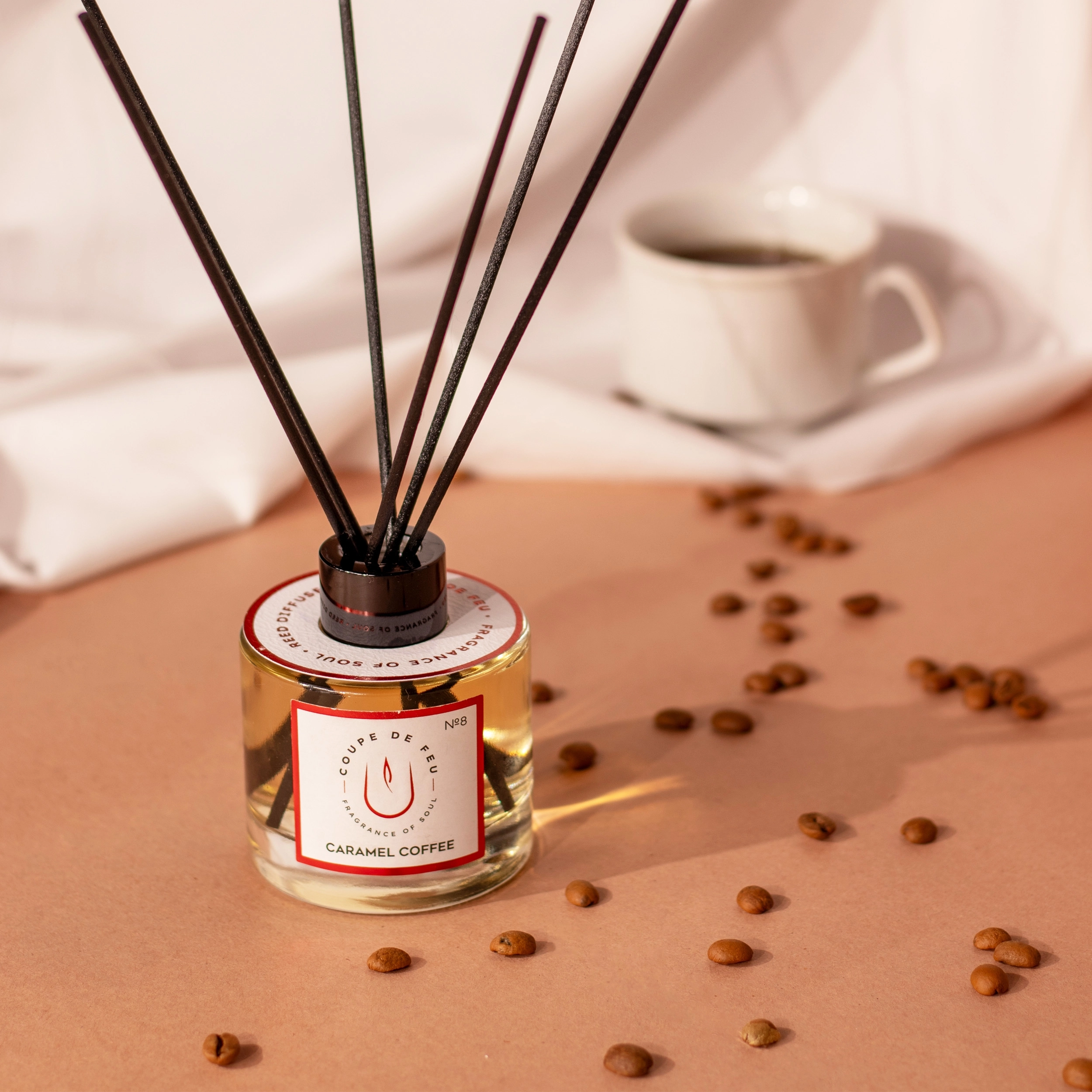 Caramel Coffee Çubuklu Oda Kokusu 120 ml