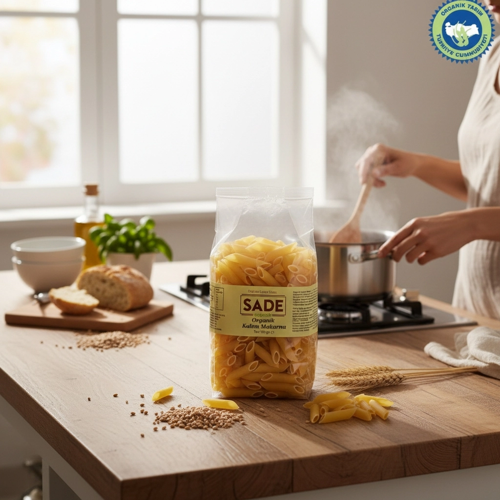 Organik Kalem Makarna 500 g