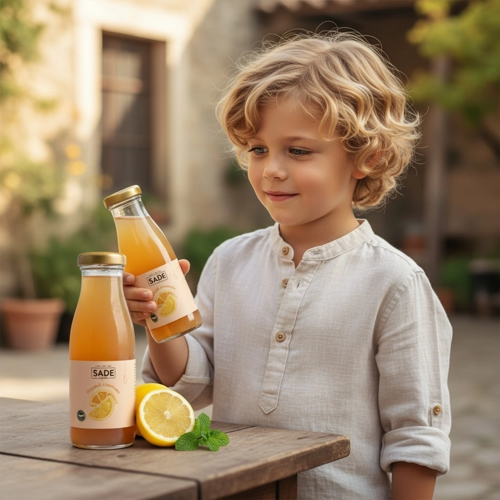 Sade Organi̇k Li̇monata 250 ml