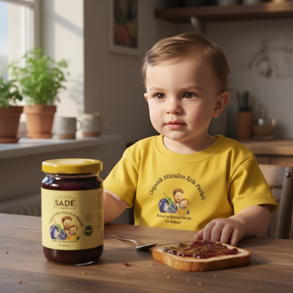 Sade Organi̇k Mürdüm Eri̇k Püresi̇ 100 ml