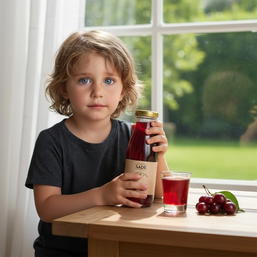 Sade Organik Yaban Mersini Suyu 250 ml