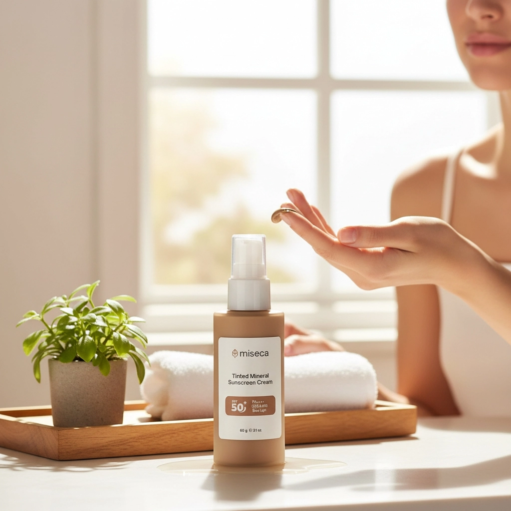 Renkli Mineral Güneş Kremi Spf 50+ Çok Yüksek Koruma 60 gr