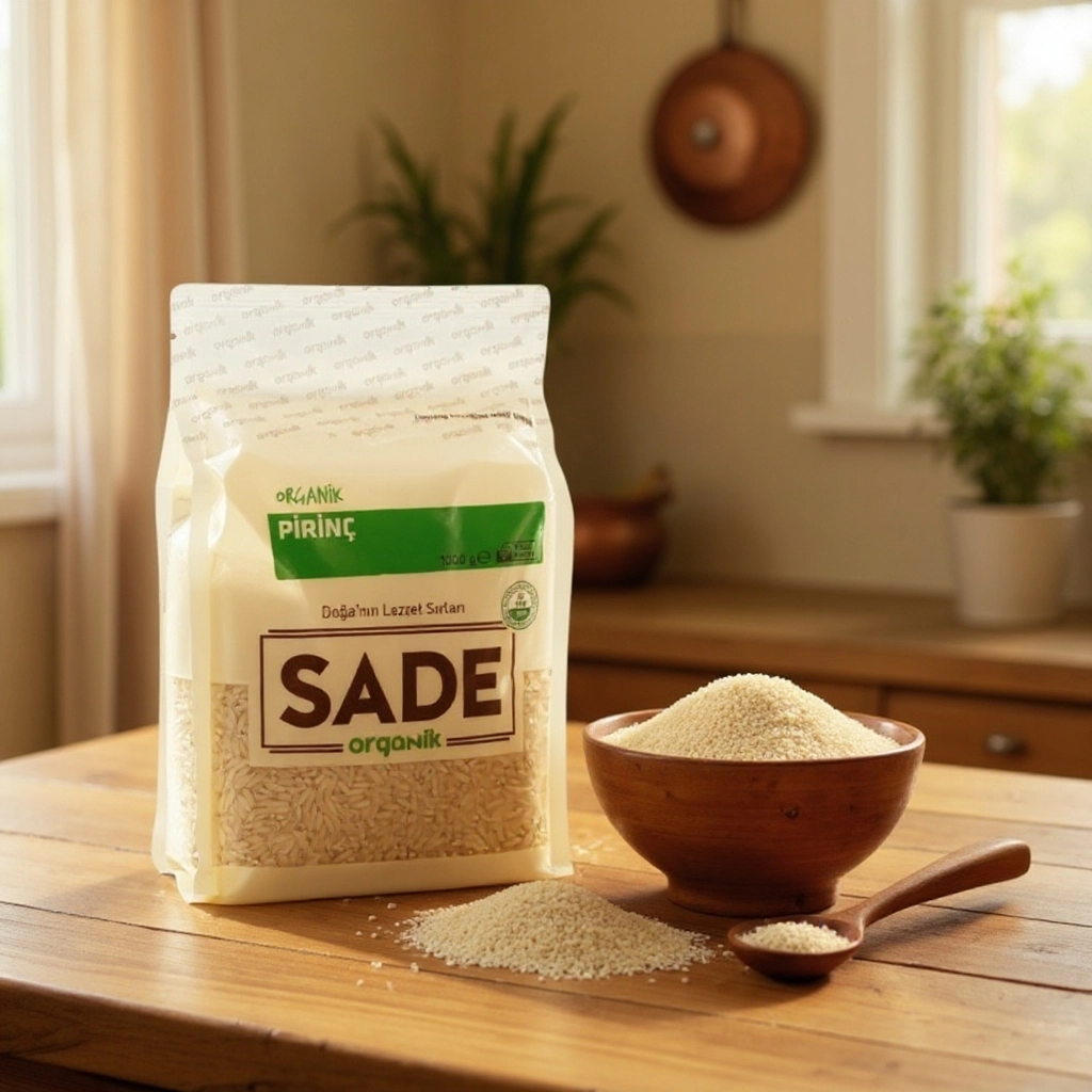 Sade Organi̇k Pİri̇nç 1 Kg