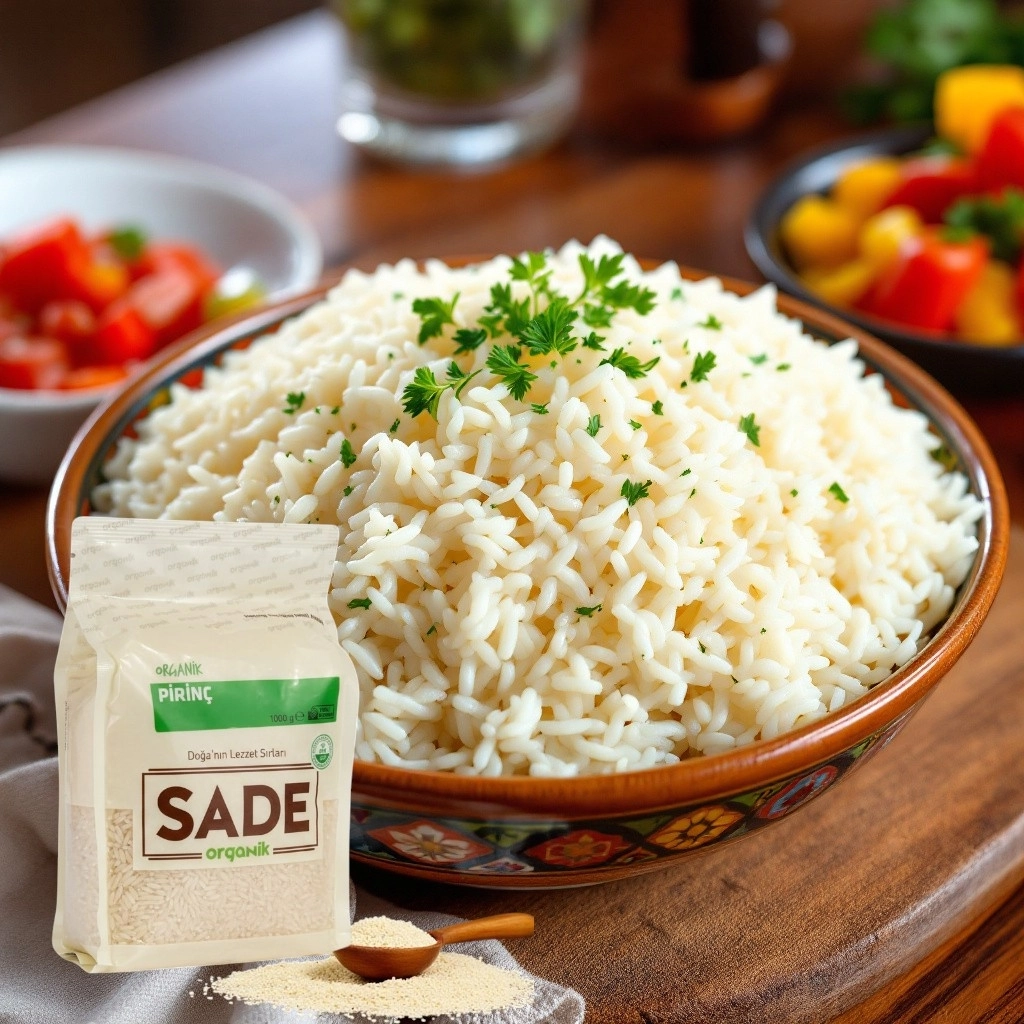 Sade Organi̇k Pİri̇nç 1 Kg