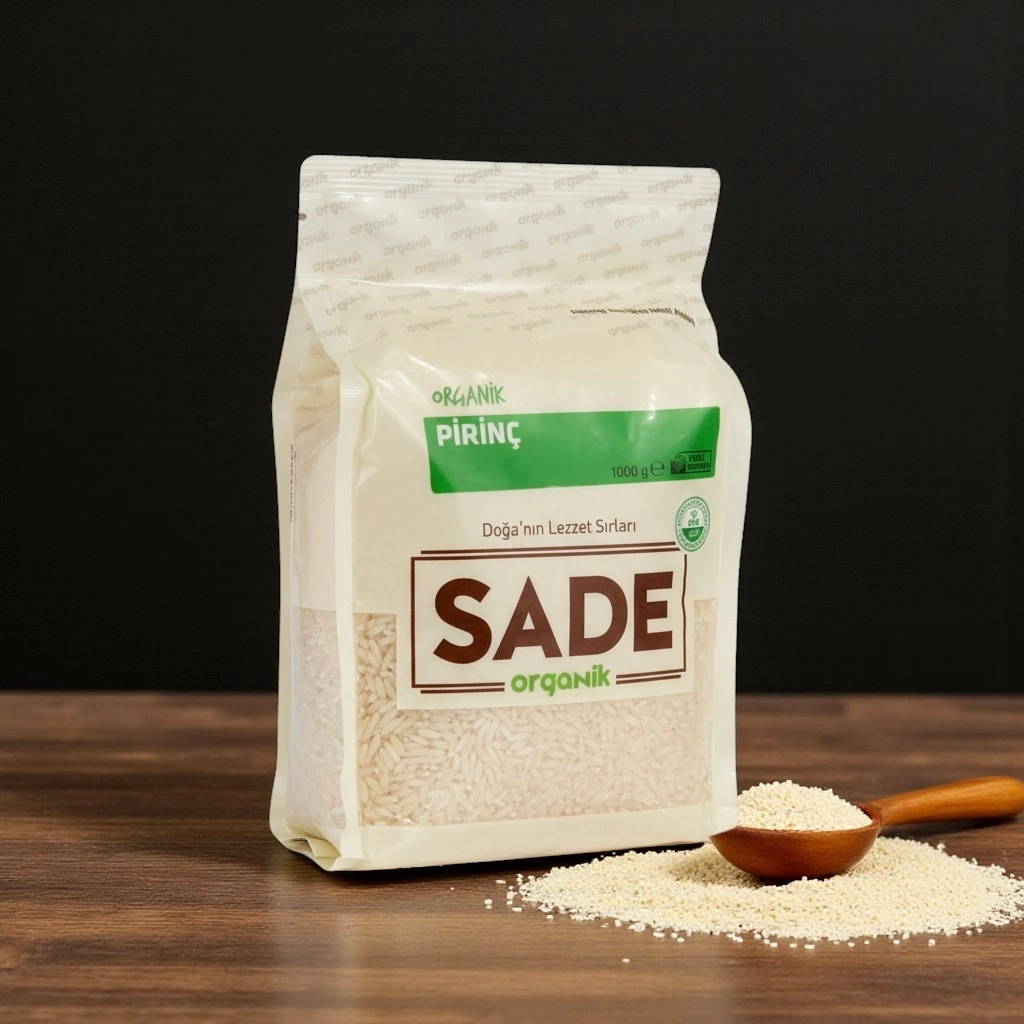 Sade Organi̇k Pİri̇nç 1 Kg
