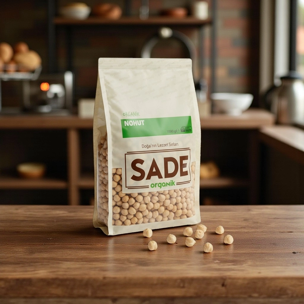 Sade Organik Nohut 1000 gr