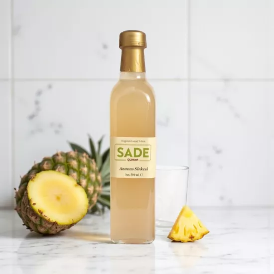 Sade Organik Ananas Sirkesi 500 ml