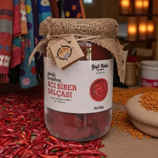 Aydın Acı Biber Salçası 660 gr