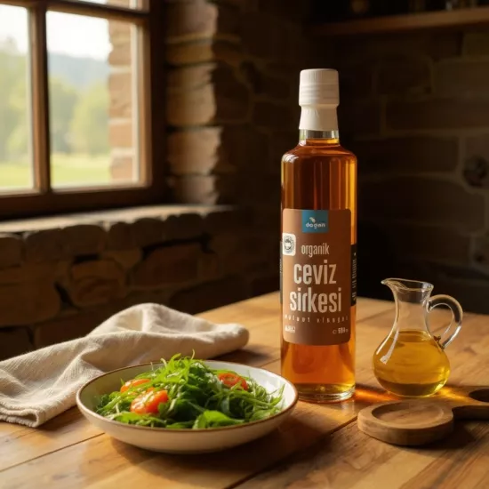 Dolgan Organik Ceviz Sirkesi 500 ml
