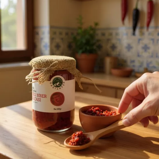 Gaziantep Tatlı Biber Salçası 660 gr