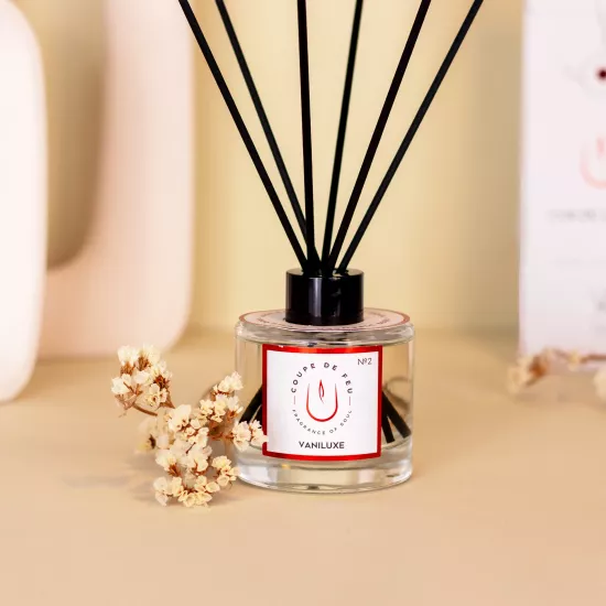 Vaniluxe Çubuklu Oda Kokusu 120 ml - Oryantal ve Gurme Koku | Coupe de Feu