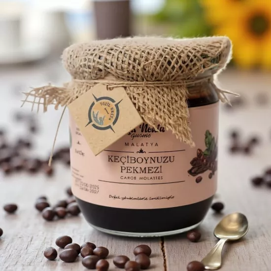 Malatya Şeker İlavesi̇z Doğal Keçi̇boynuzu Pekmezi̇ 425 gr
