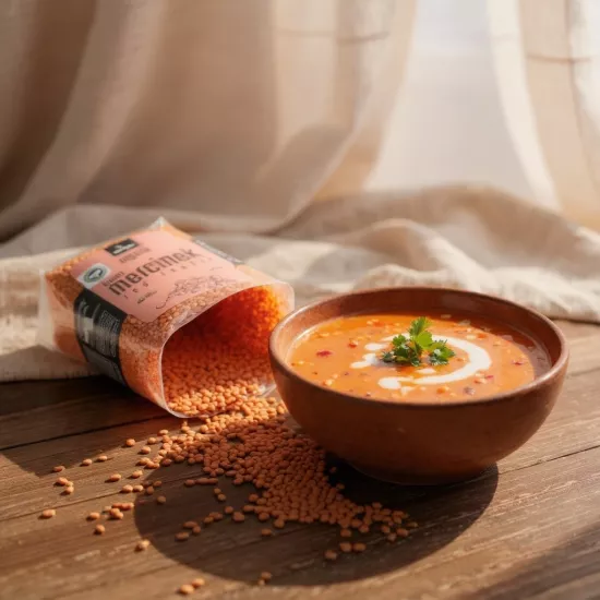 Dolgan Organik Kırmızı Mercimek 1000 gr