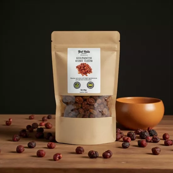 Mani̇sa Sultani̇ye Ci̇nsi̇ Çeki̇rdeksi̇z Kuru Üzüm 200 gr