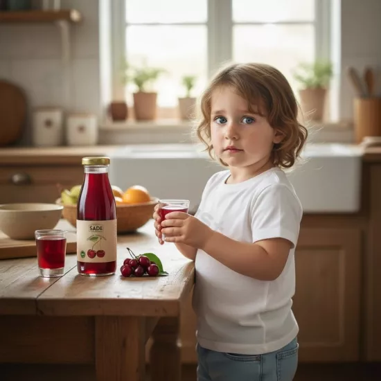 Sade Organik Yaban Mersini Suyu 250 ml