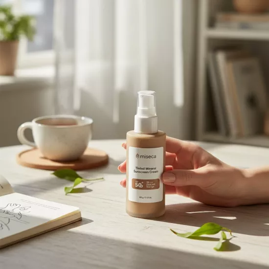 Renkli Mineral Güneş Kremi Spf 50+ Çok Yüksek Koruma 60 gr