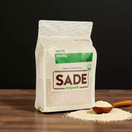 Sade Organi̇k Pİri̇nç 1 Kg