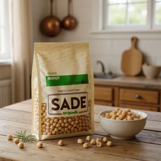 Sade Organik Nohut 1000 gr