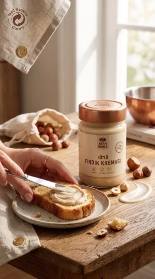 Sütlü Fındık Kreması %45 Fındık 340gr 
