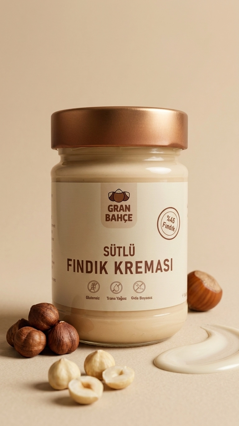 Sütlü Fındık Kreması %45 Fındık 340gr 