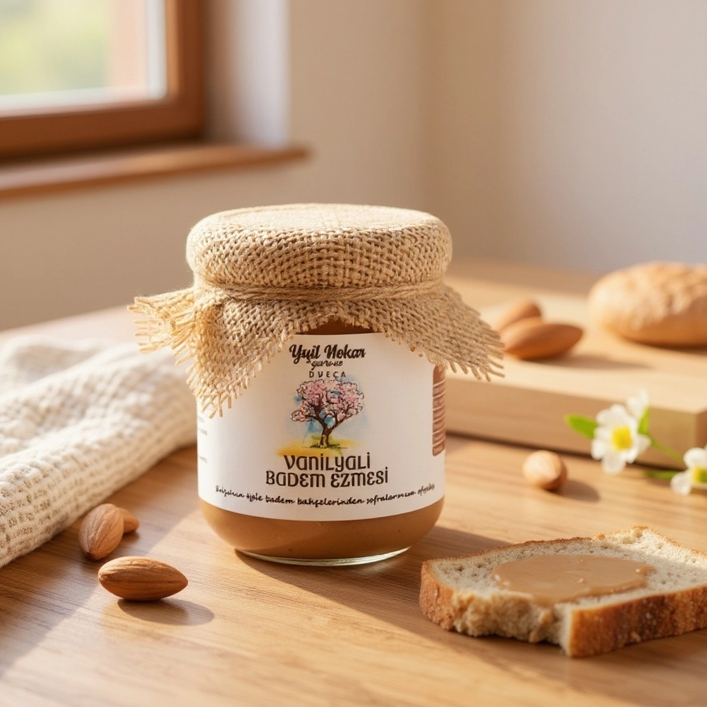 Datça Vanilyalı Badem Ezmesi 210 gr (yeni sezon )