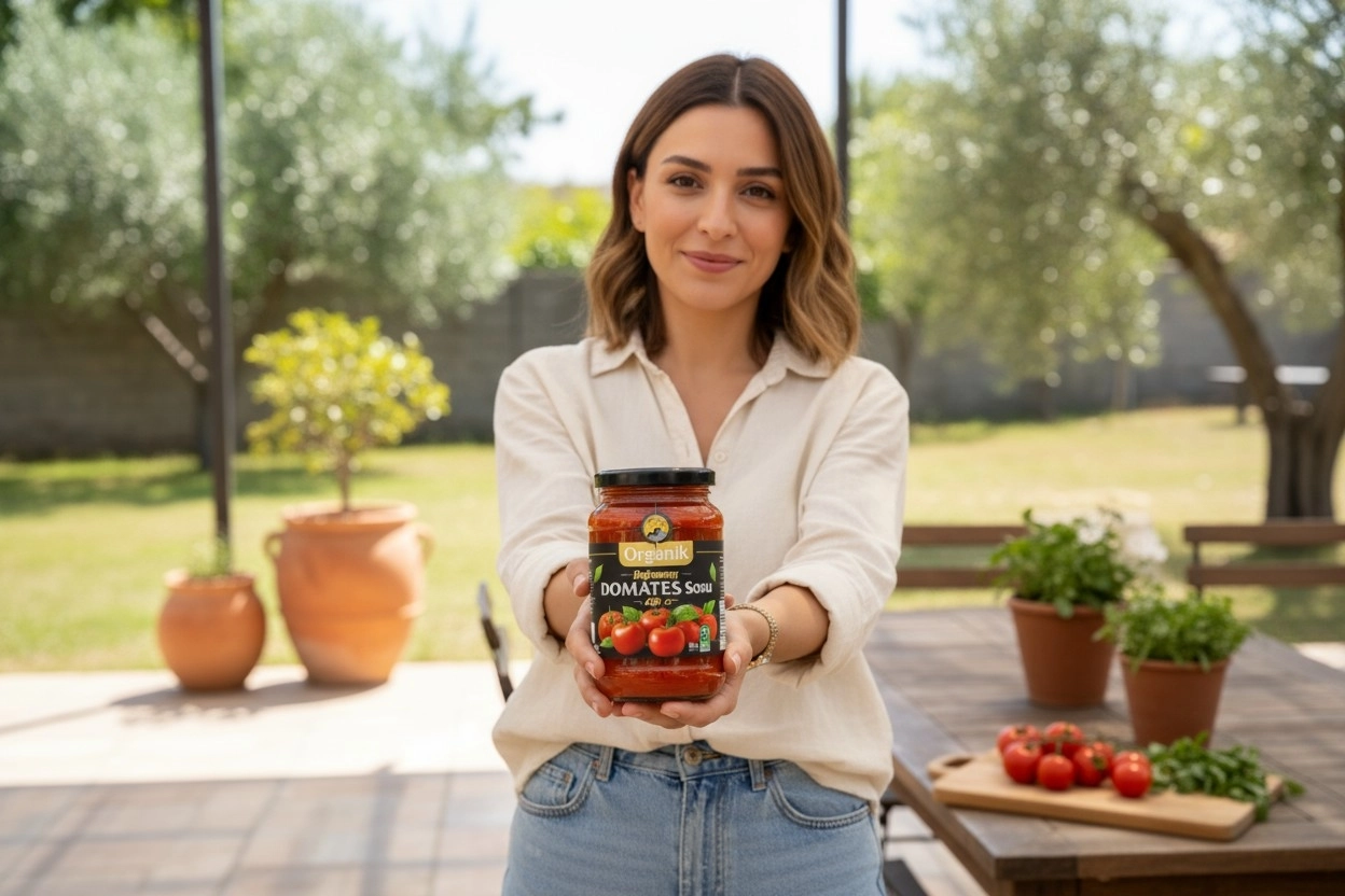 Organik Doğranmış Domates Sosu 660 gr